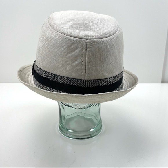 Stetson Linen Blend Fedora Hat Cream L - Picture 5 of 9